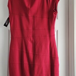 INC International Concepts Vibrant Red Mini Dress
